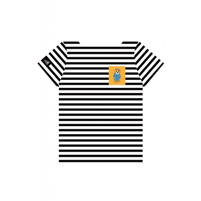 THE TALL SHIPS RACES 2021 striped shirt with a yellow pocket 