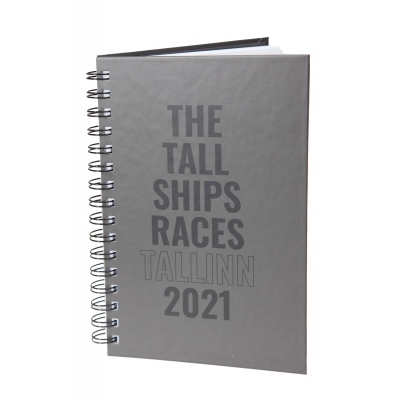 THE TALL SHIPS RACES 2021 grey notebook